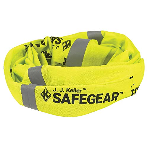 SAFEGEAR Adult Seamless Neck Gaiter - Microfiber Polyester in Lime...