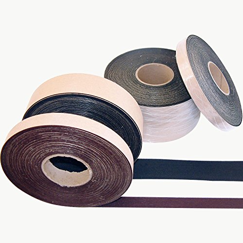 FELT-06 BLK125 JVCC FELT-06 Polyester Felt Tape: 1 Inches x 75 Fee...