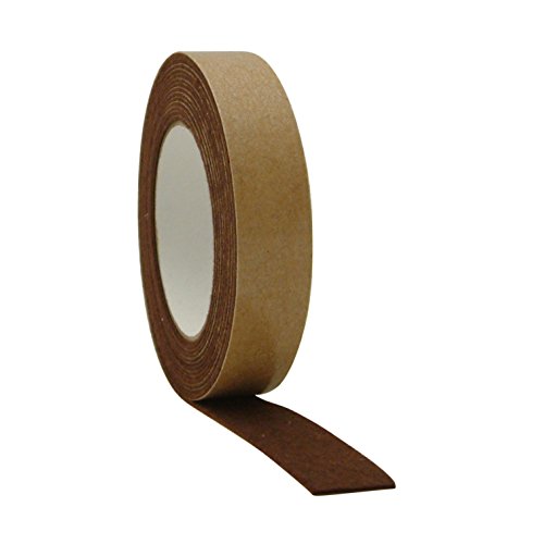 FELT-06 BLK125 JVCC FELT-06 Polyester Felt Tape: 1 Inches x 75 Fee...
