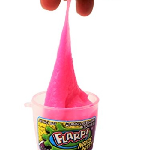 JA-RU 4 Flarp Putty Toys Mini and 1 Whoopee Cushion Self-Inflating...