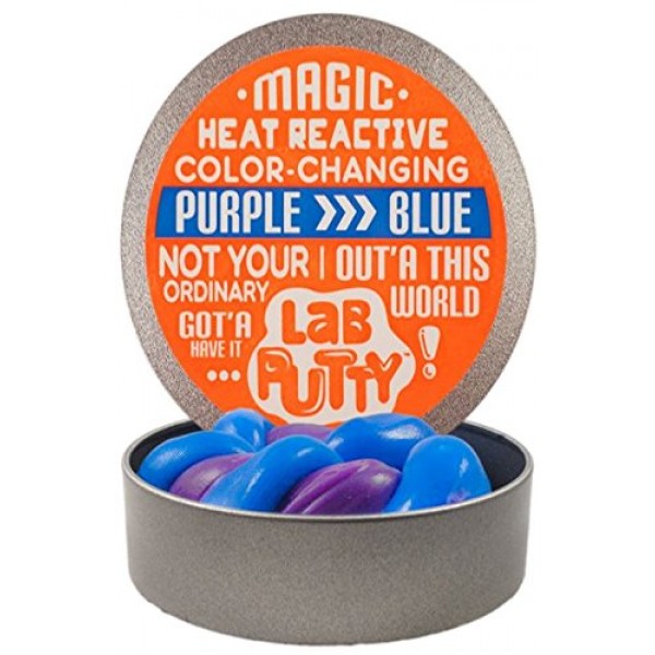 JA-RU Lab Putty Color Changing Heat Sensitive 3 Pack, Assorted B...