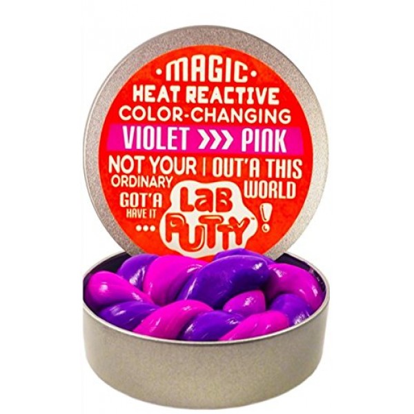 JA-RU Lab Putty Color Changing Heat Sensitive 3 Pack, Assorted B...