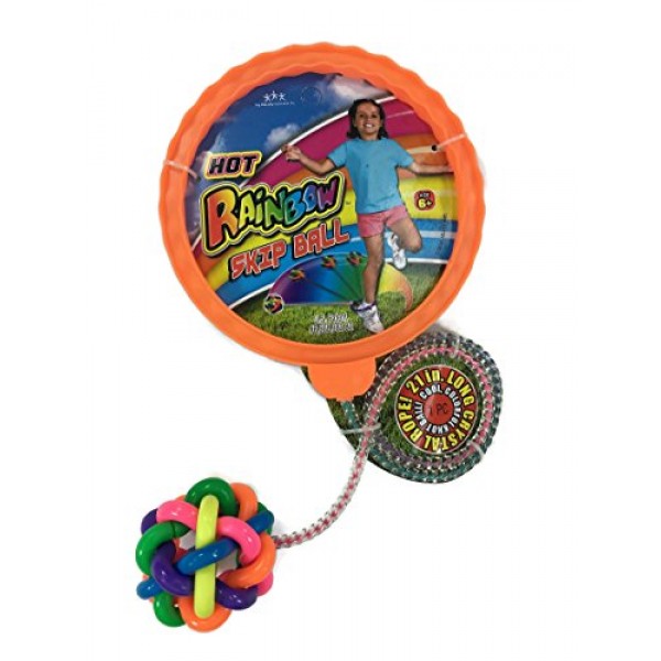 JA-RU Skip It Jumping Ball Game 1 Assorted Colors Skip it Ankle ...