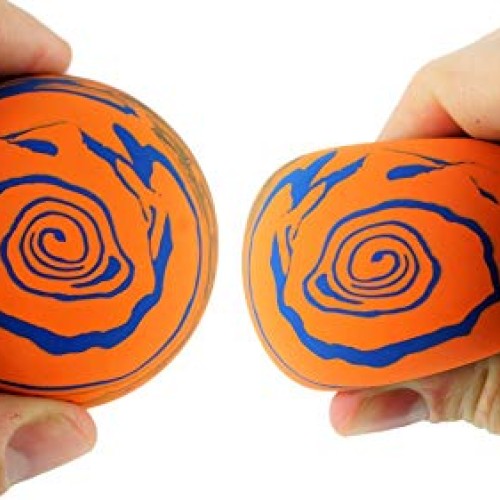 JA-RU Super Sky HI Bounce Balls Swirl Color Bouncing Ball 2.3 6 ...