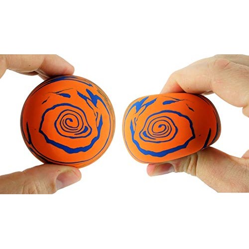 JA-RU Super Sky HI Bounce Balls Swirl Color Bouncing Ball 2.3 6 ...