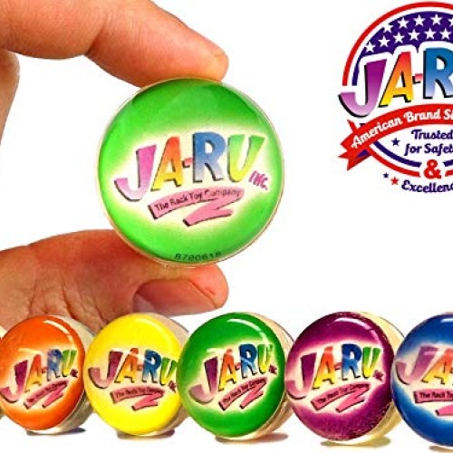 JA-RU Super Sky HI Bounce Balls Swirl Color Bouncing Ball 2.3 6 ...