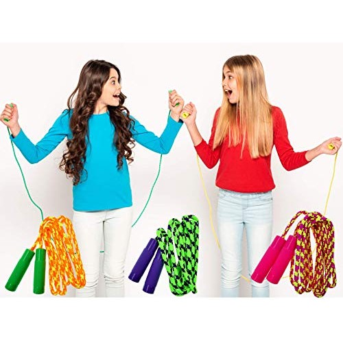 Kids Jump Rope 7ft Pack of 288 Jump Ropes in Bulk by JA-RU Assor...