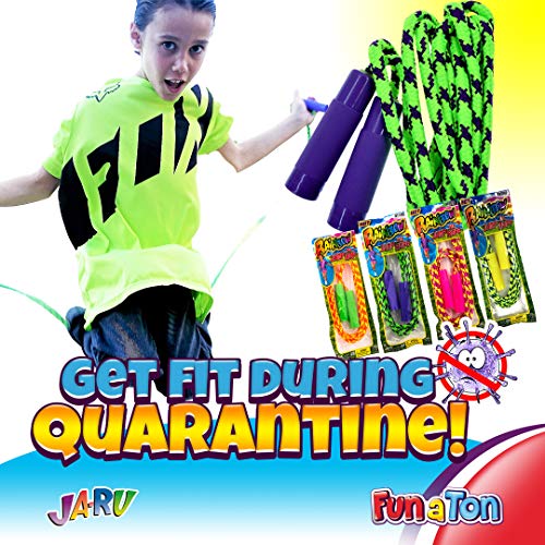 Kids Jump Rope 7ft Pack of 288 Jump Ropes in Bulk by JA-RU Assor...