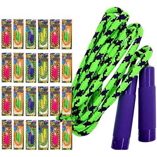 Kids Jump Rope 7ft Pack of 288 Jump Ropes in Bulk by JA-RU Assor...