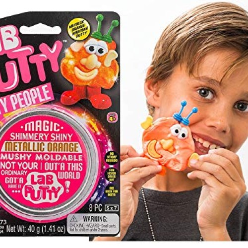 Lab Putty Assorted, Its Magnetic, Heat Sensitive, Crystal Clear, U...