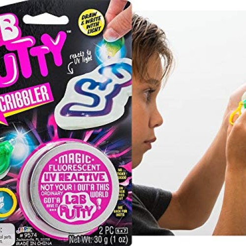 Lab Putty Assorted, Its Magnetic, Heat Sensitive, Crystal Clear, U...