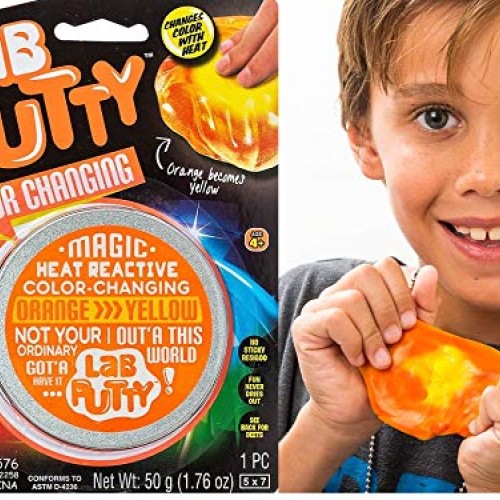 Lab Putty Assorted, Its Magnetic, Heat Sensitive, Crystal Clear, U...
