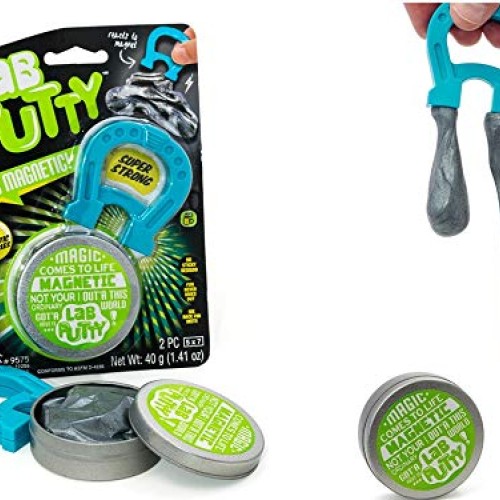 Lab Putty Assorted, Its Magnetic, Heat Sensitive, Crystal Clear, U...