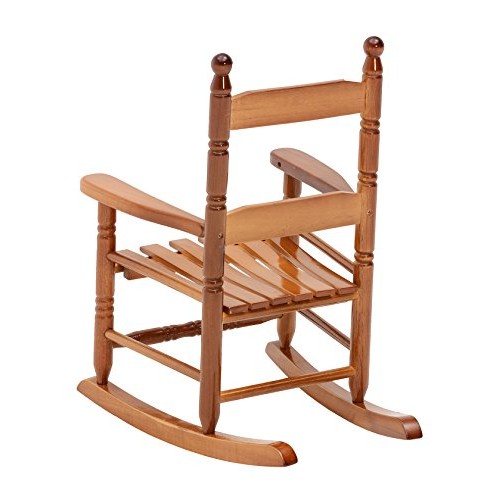 Jack-Post KN-10N Classic Childs Porch Rocker Natural Laquer Oak