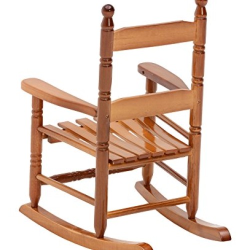 Jack-Post KN-10N Classic Childs Porch Rocker Natural Laquer Oak