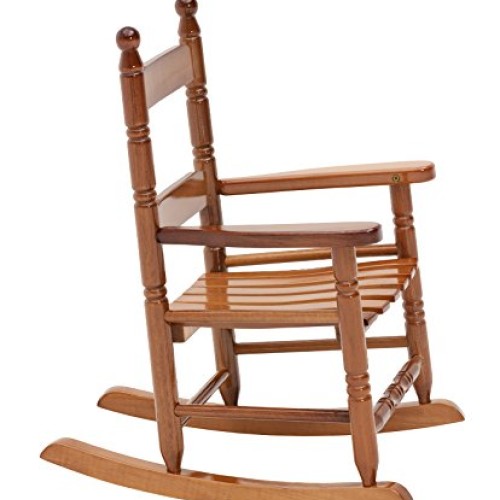 Jack-Post KN-10N Classic Childs Porch Rocker Natural Laquer Oak