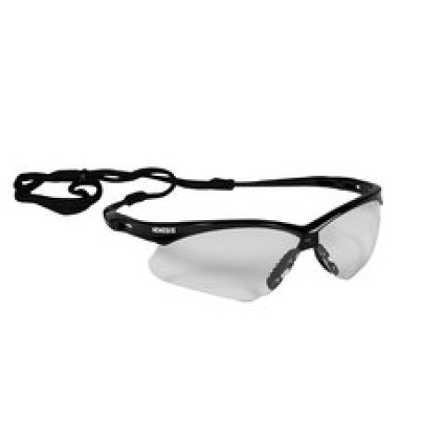 Jackson 3000355 KC 25679 Nemesis Safety Glasses Black Frame Clear ...