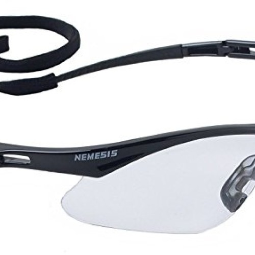 Jackson 3000355 KC 25679 Nemesis Safety Glasses Black Frame Clear ...