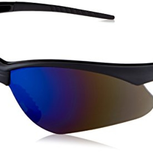 Jackson Safety 3000358 Nemesis Safety Glasses Black Frame / Blue M...