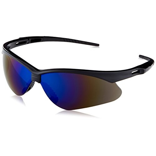 Jackson Safety 3000358 Nemesis Safety Glasses Black Frame / Blue M...
