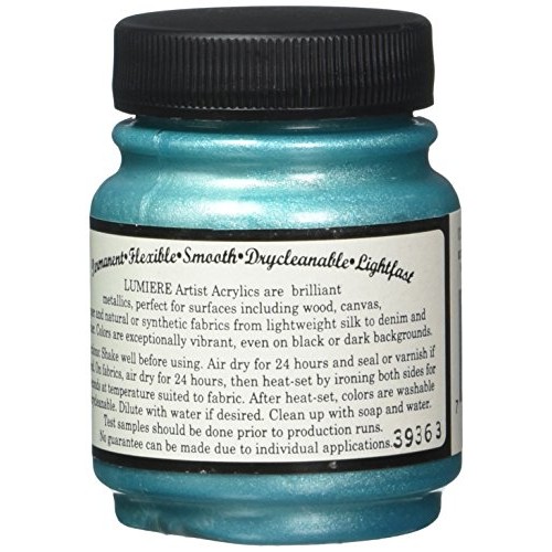 Jacquard 2306 Products Lumiere Fabric Paint 2 Oz. Jar: Pearlescent...