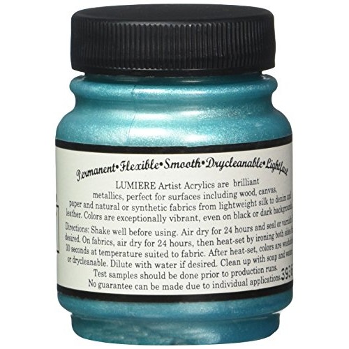 Jacquard 2306 Products Lumiere Fabric Paint 2 Oz. Jar: Pearlescent...