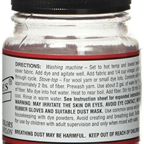 Jacquard Acid Dyes 1/2 Ounce-Crimson