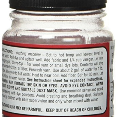 Jacquard Acid Dyes 1/2 Ounce-Crimson