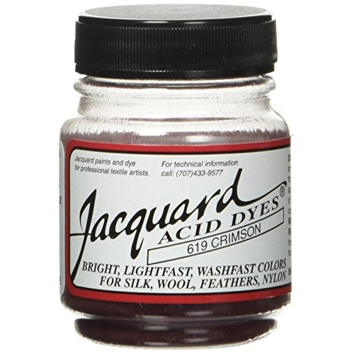 Jacquard Acid Dyes 1/2 Ounce-Crimson