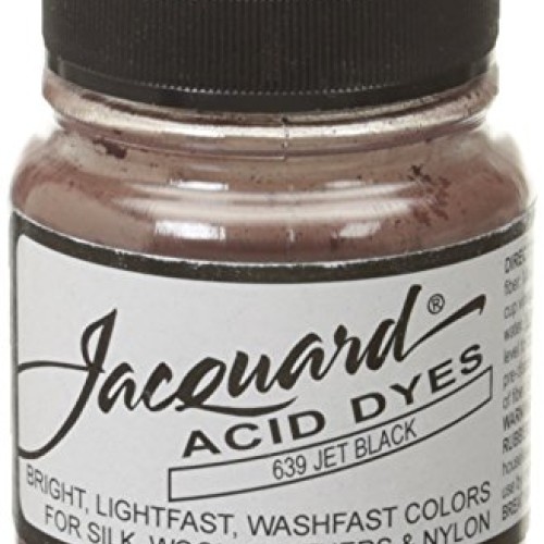 Jacquard Acid Dyes 1/2 Ounce-Jet Black