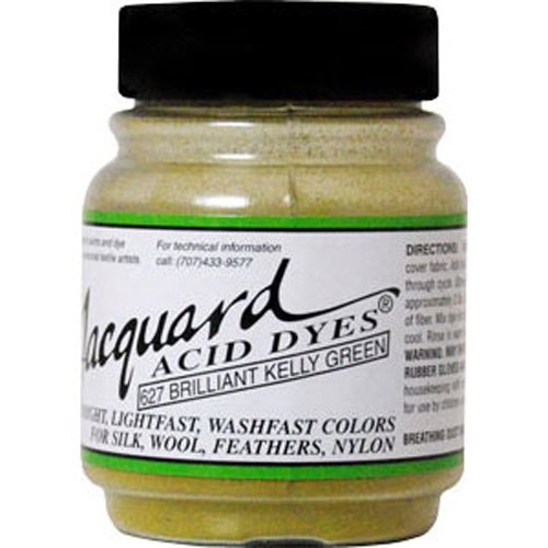 Jacquard Acid Dyes 1/2 Ounce-Kelly Green