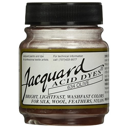 Jacquard Acid Dyes .5oz, Olive