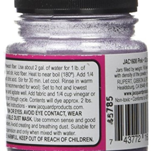 Jacquard Acid Dyes .5oz, Pink