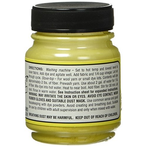 Jacquard Acid Dyes .5oz, Yellow Sun
