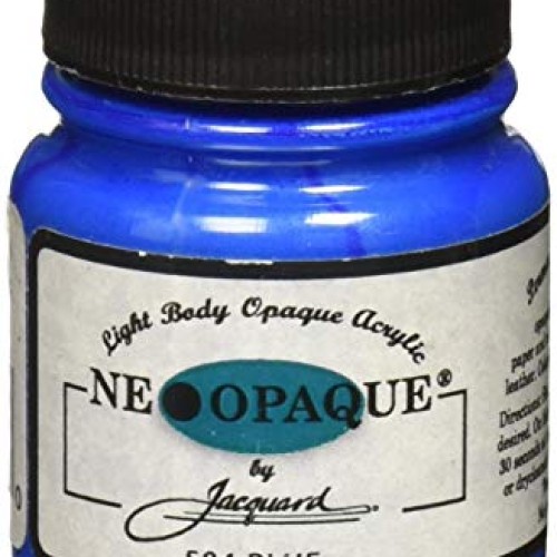 Jacquard Products 2-1/4-Ounce Neopaque Acrylic Paint, Blue