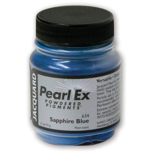 Jacquard Products 435890 Pearl Ex Powdered Pigments 14g-Sapphire Blue