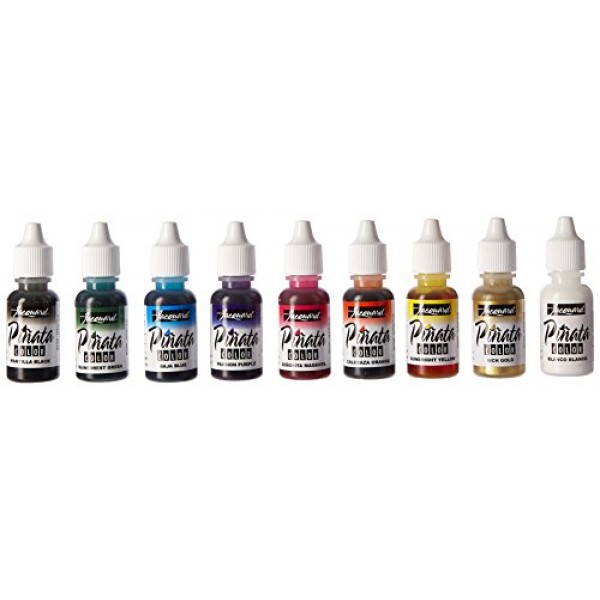Jacquard Products Acid-Free Pinata Color Exciter Pack Ink, 0.5 oz,...