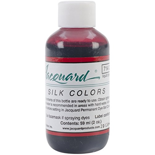 Jacquard Products Silk Colors Dyes, 2-Ounce, Carmine Red