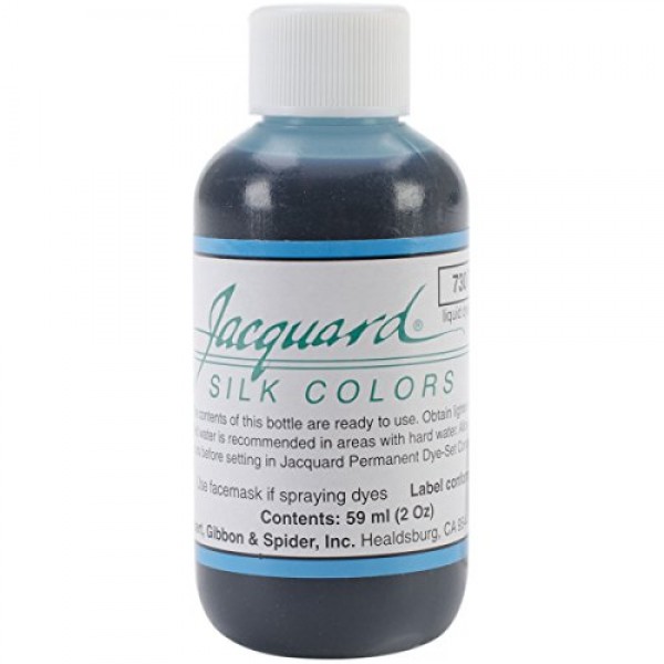 Jacquard Products Silk Colors Dyes, 2-Ounce, Turquoise