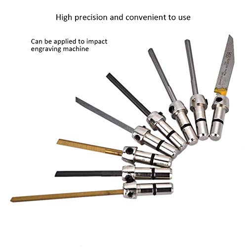Rosvola Engraving Cutting Bits, Pneumatic Impact Engraving Machine...