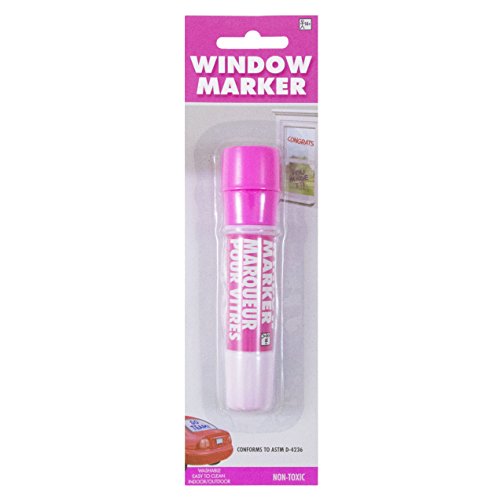 JAM PAPER Team Spirit Window Markers - Washable Ink for Car/Home W...