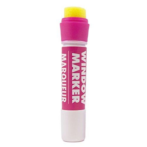 JAM PAPER Team Spirit Window Markers - Washable Ink for Car/Home W...