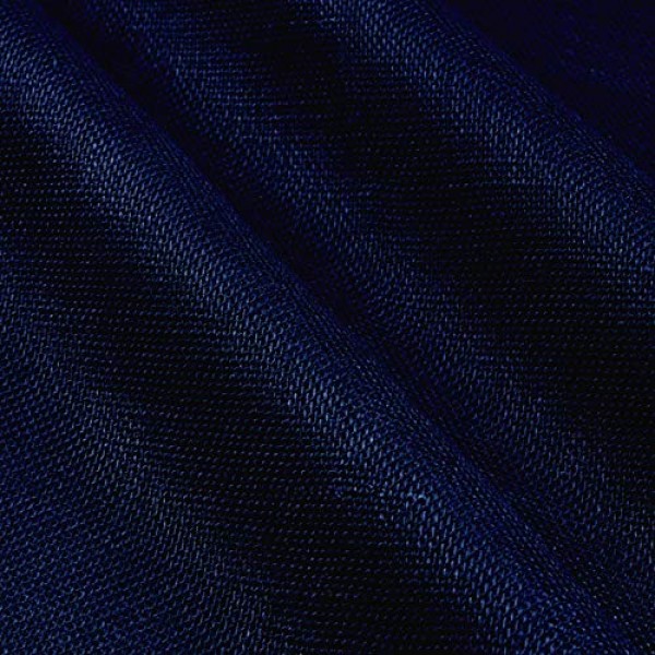 James Thompson 60in Sailor Burlap Navy Fabric By The Yard