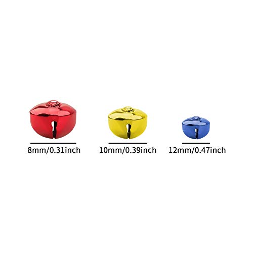 30 PCS Christmas Bells,Color Bell,Jingle Bells for Crafts,Party De...