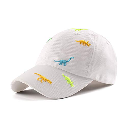 JANGANNSA Dinosaur Boys Girls Caps Embroidery Baby Baseball Caps C...