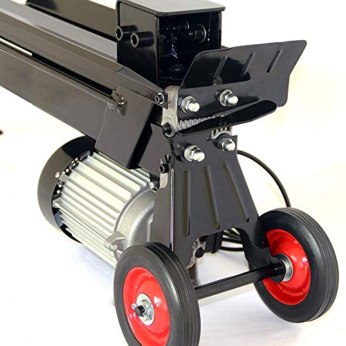 Electric Log Splitter 7.5-Ton Hydraulic Wood Splitter Fast Electri...