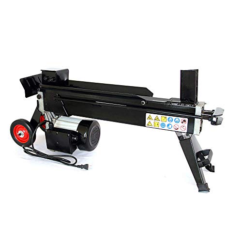 Electric Log Splitter 7.5-Ton Hydraulic Wood Splitter Fast Electri...