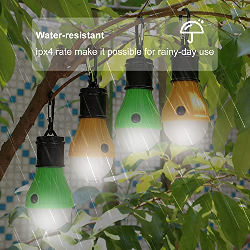 LED Camping Tent Lantern, Portable Outdoor Waterproof Emergency Li...