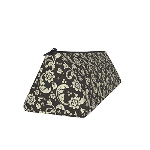 Damask and Floral Paisley Small Capacity Triangle Pen Bag,Compact ...