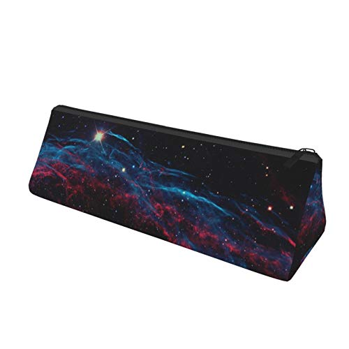 Galaxy Small Capacity Triangle Pen Bag,Compact Zipper Pencil Pouch...